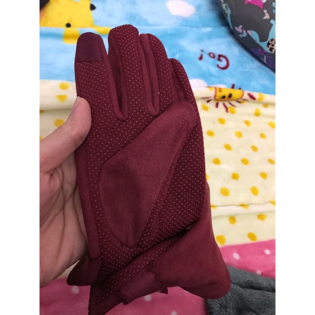 Combo 2 đôi găng tay da