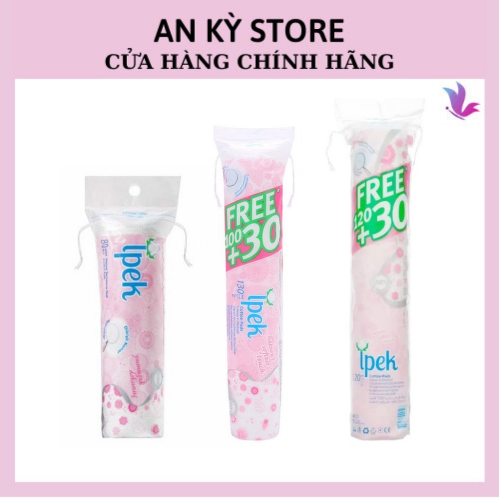 COMBO 20 Bông Tẩy Trang Ipek Chính Hãng đủ loại