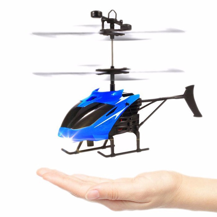 Máy bay đồ chơi Helicopter cảm ứng - Máy bay điều khiển cảm ứng bằng nhiệt độ cơ thể