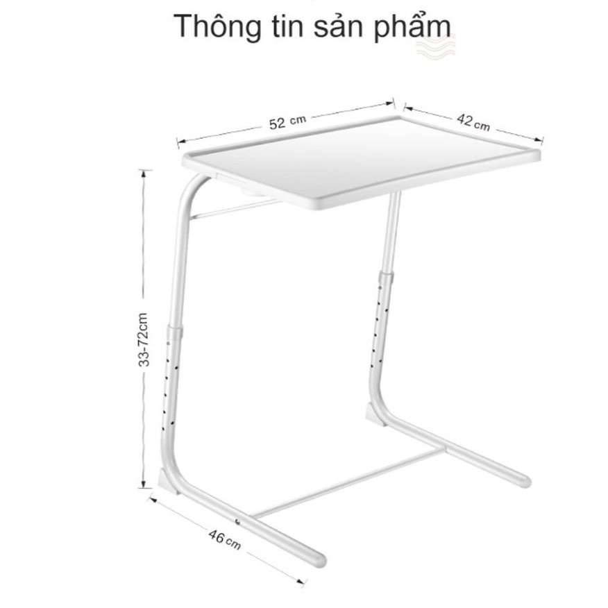 Libishop - Bàn máy tính có thể điều chỉnh độ cao, xếp gọn