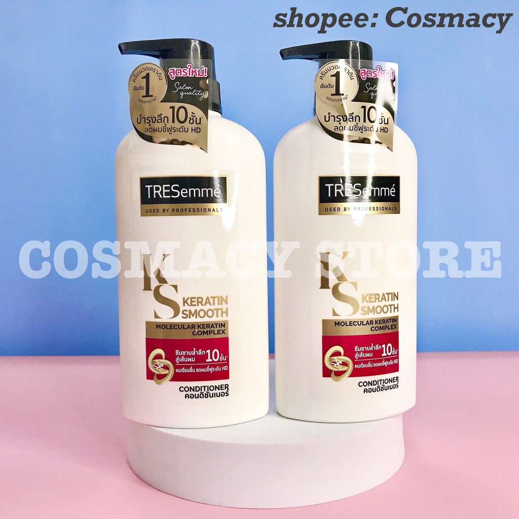 Dầu Gội / Xả Tresemme Keratin Thái Lan 450ml