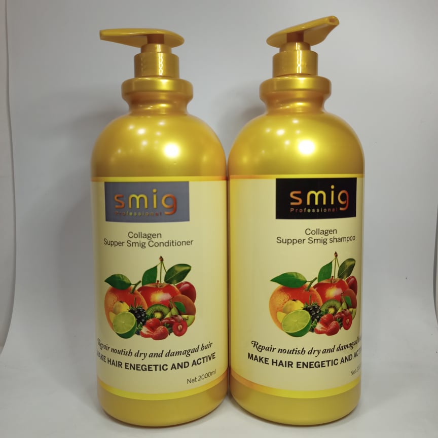 Dầu Gội, Xả Mềm Mượt Tóc SMIG 2000ML