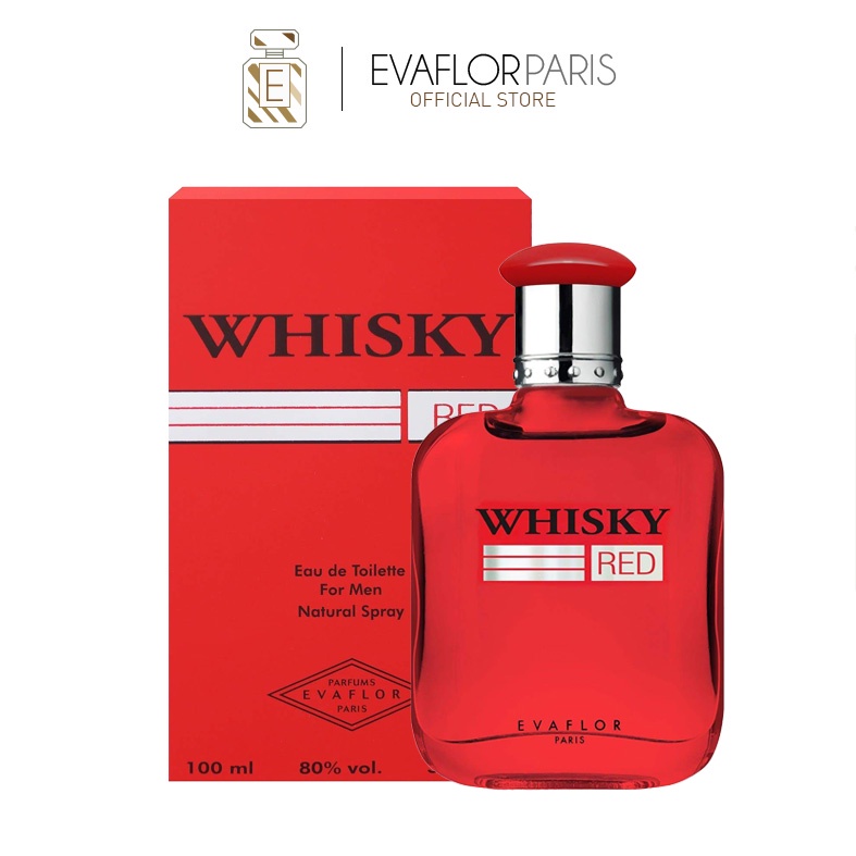 Nước hoa nam Evaflor Whisky Red chính hãng Pháp, mùi hương nam tính quyến rũ 50ml
