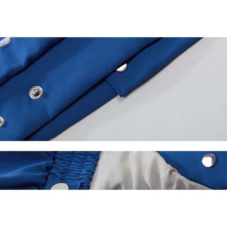 Inskois Áo Khoác Bóng Chày Đồng Phục Đua Xe Mô Tô Thiết Kế Tháo Rời Được Phong Cách Retro Mỹ Cho Nam Và Nữ