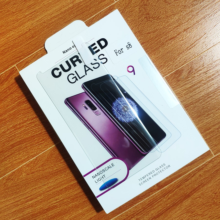 Dán kính cường lực Galaxy Note 8/Note 9/S9/S9 Plus Full keo UV