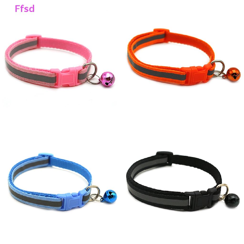 {Ffsd} Vòng Cổ Nylon Phản Quang Tùy Chỉnh Cá Nhân Dành Cho Thú Cưng