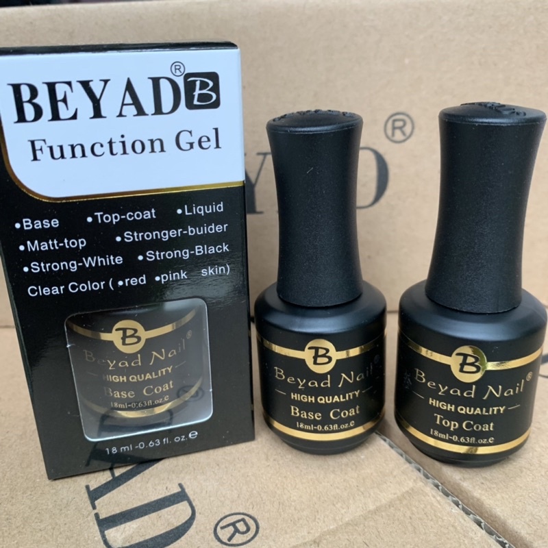 Base top mỹ Beyad chính hãng, giữ lớp sơn lâu độ bóng cực tốt- Cheap Nail