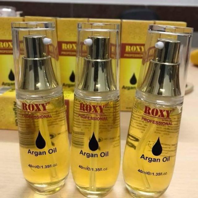 TINH DẦU DƯỠNG BÓNG TÓC ROXY ARGAN OIL 40ML