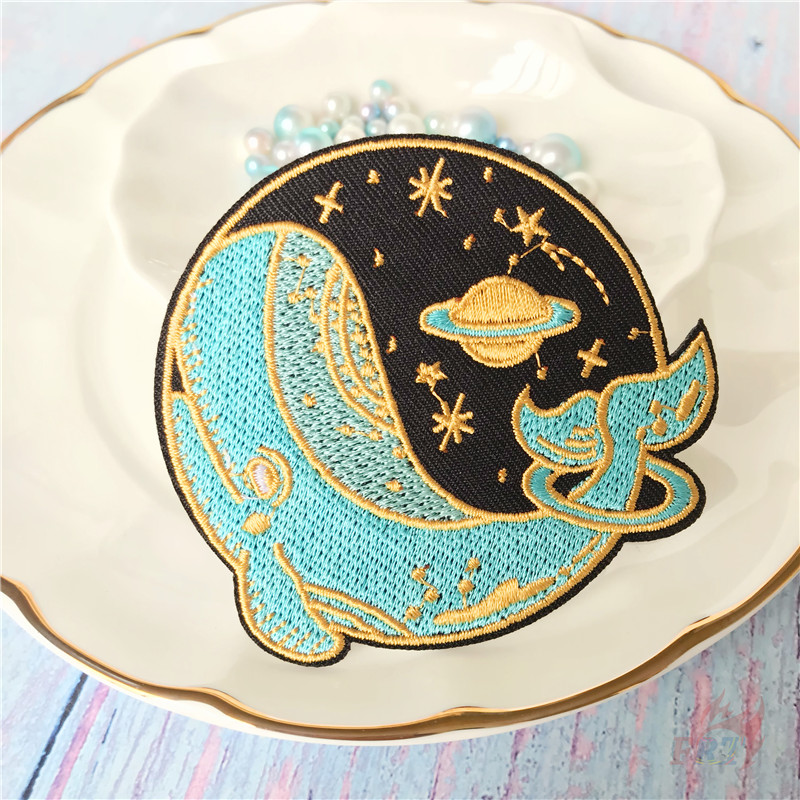 Miếng dán ủi thêu họa tiết nhân vật phim hoạt hình make a wish find your road