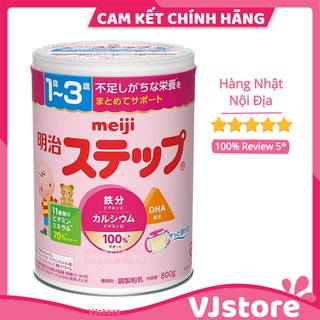 Sữa meiji lon số 1-3 800g nội địa nhật.