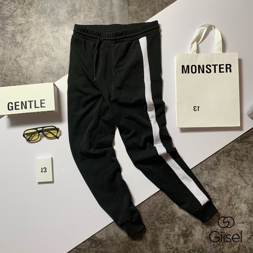 BST quần thể thao nam nữ unisex jogger và xuông chất vải đanh mịn thời trang dạo phố thương hiệu Giisel