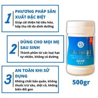 Ngũ cốc lợi sữa Grainlife sữa về nhiều giàu dinh dưỡng bé tăng cân đều đặn Grainlife NCLS001