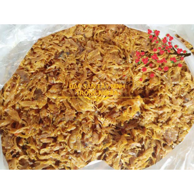 [150G]-Khô Mực Xé Cay Trộn Bánh Tráng Trọng Nghĩa