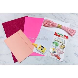 Bộ kit làm thiệp handmade chủ đề 20/11