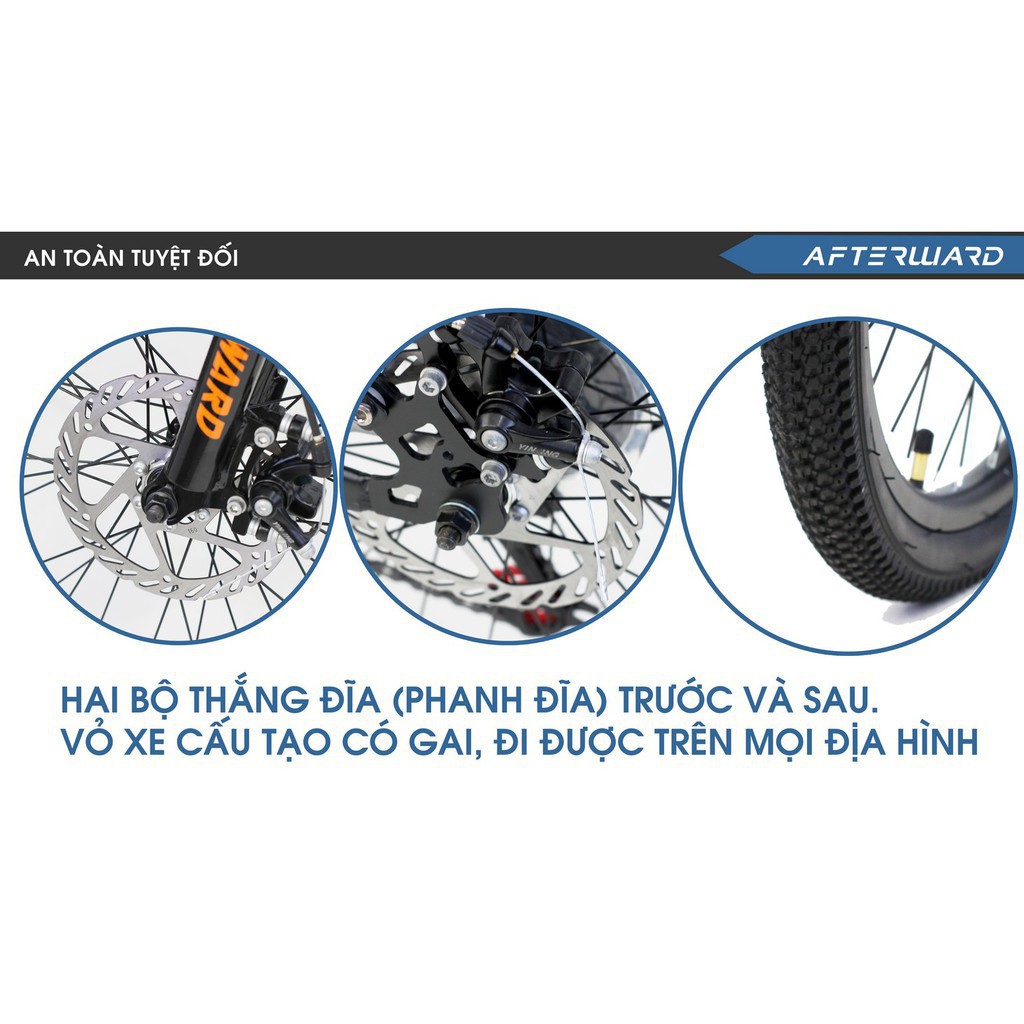 LTP995   Xe đạp gấp địa hình Afterward