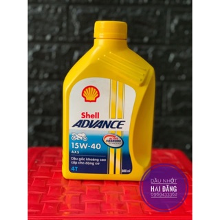 Dầu Nhớt Xe Số 800ml Shell Advance AX5 4T 15W40 - Nhớt Xe Máy