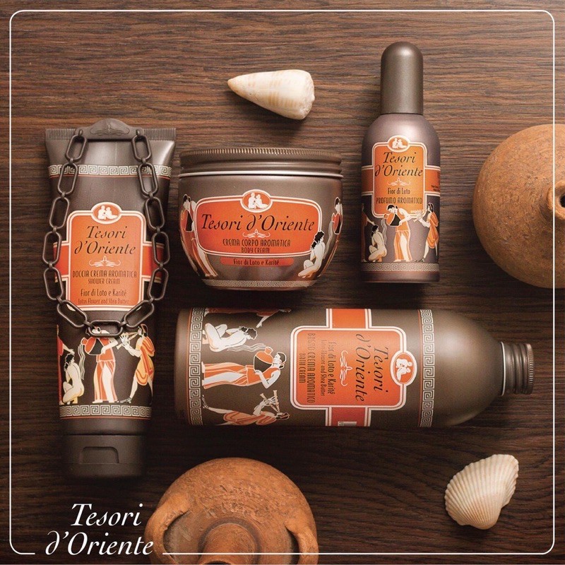 Sữa Tắm Nước Hoa Tesori D' Oriente Hoa Sen 500ml kèm vòi | BigBuy360 - bigbuy360.vn