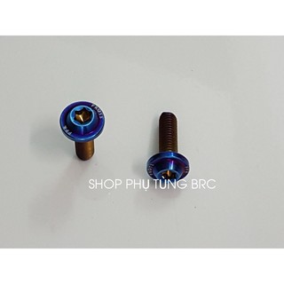 Combo 2 con ốc titan PROTI bắt bảng tên xe máy ( SL: 2 con ốc titan)