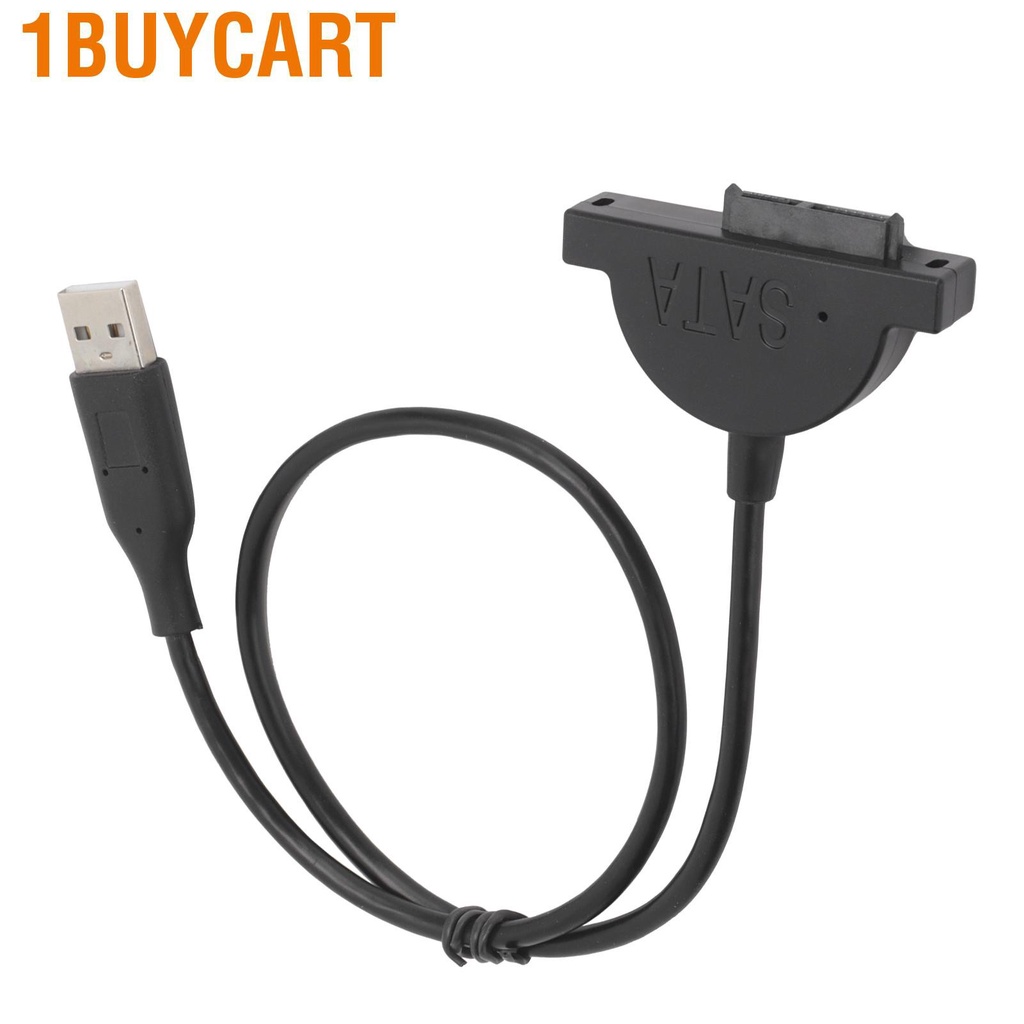 1 Dây Cáp Chuyển Đổi Ổ Đĩa Quang Sata Sang Usb 13pin Kèm Vít