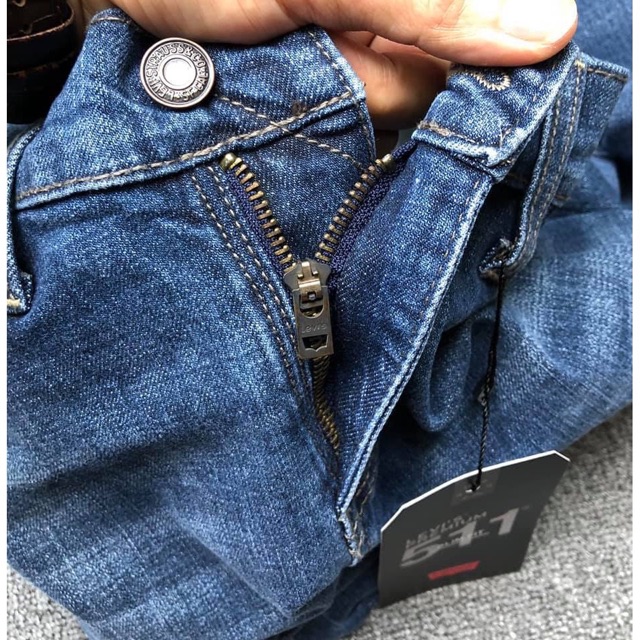 Quần jean xanh Levi.s 511- ống đứng - vải co giãn cao cấp | BigBuy360 - bigbuy360.vn