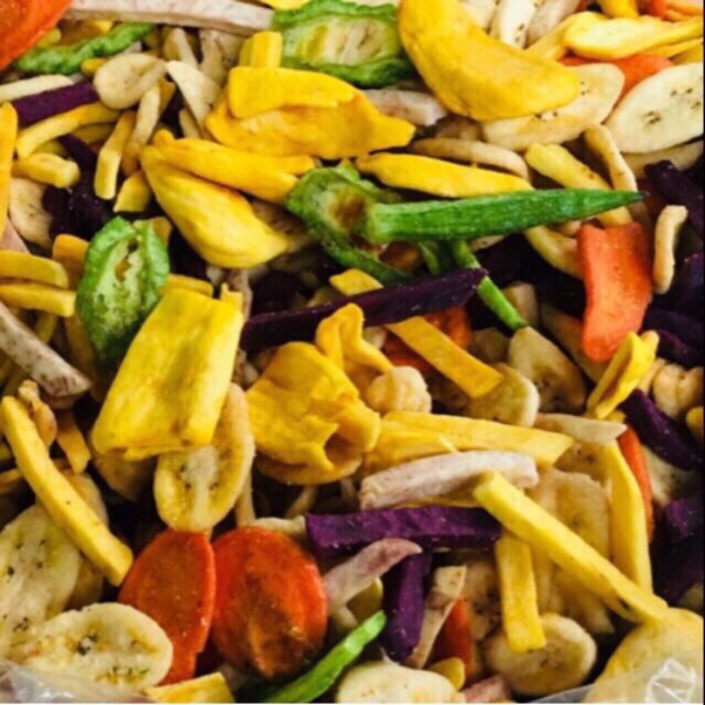 0,5kg Trái Cây Sấy Nguyên Miếng( Hoa Quả Sấy)