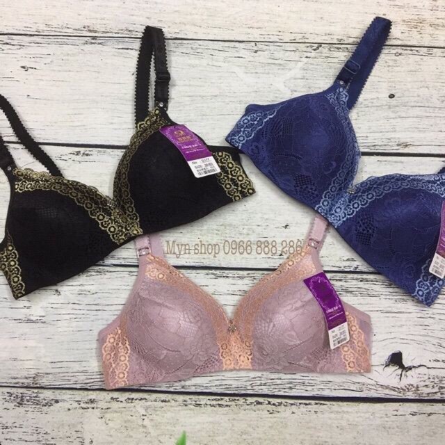 (D177)áo lót không gọng họa tiết