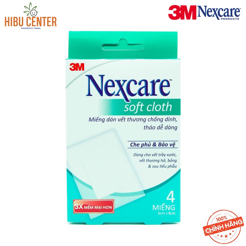 Miếng Dán Vết Thương 3M Nexcare B300 6x8cm – XA010915396 – Hàng Chính Hãng – HIBUCENTER