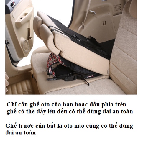 Đai ghế ngồi ô tô an toàn cho bé