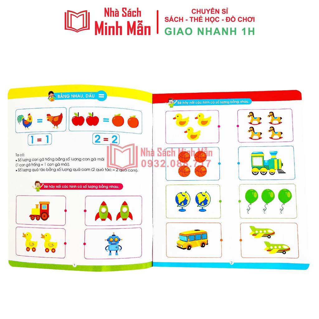 Sách - Bộ Vở viết xóa được - Làm toán không sợ sai - Wipe Clean -