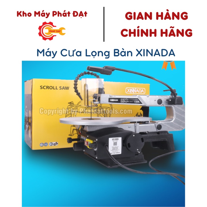 Máy cưa lọng chỉ bàn XINNADA-Hàng chính hãng-Bảo hành 6 tháng