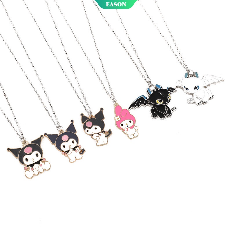 Vòng cổ Mặt Hoạt Hình Cinnamoroll My Melody Kuromi Kirby Sanrios Đáng Yêu Làm Quà Tặng Ngày Lễ Tình Nhân WT46