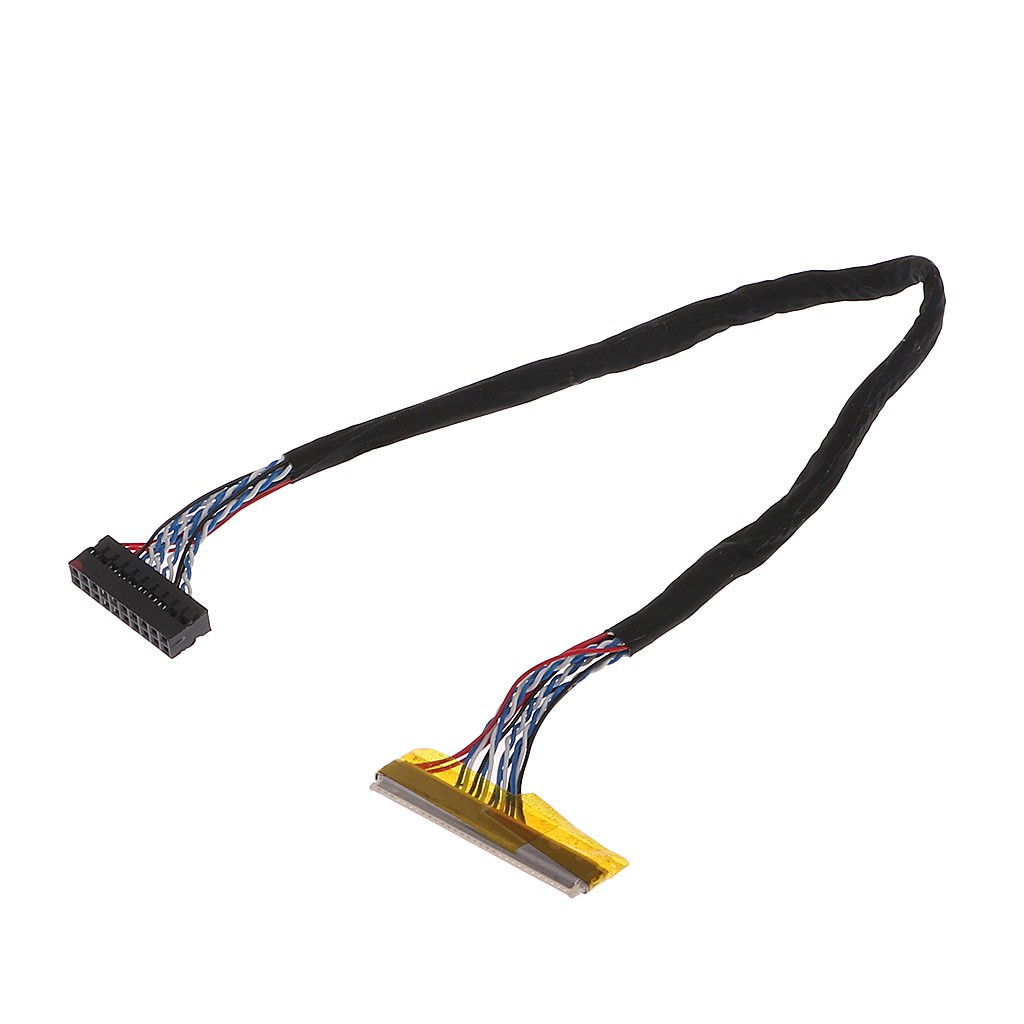 Dây cáp cuộn in số 30 Pin 1CH 6bit LVDS dài 26cm 14.1-15.6inch LCD
