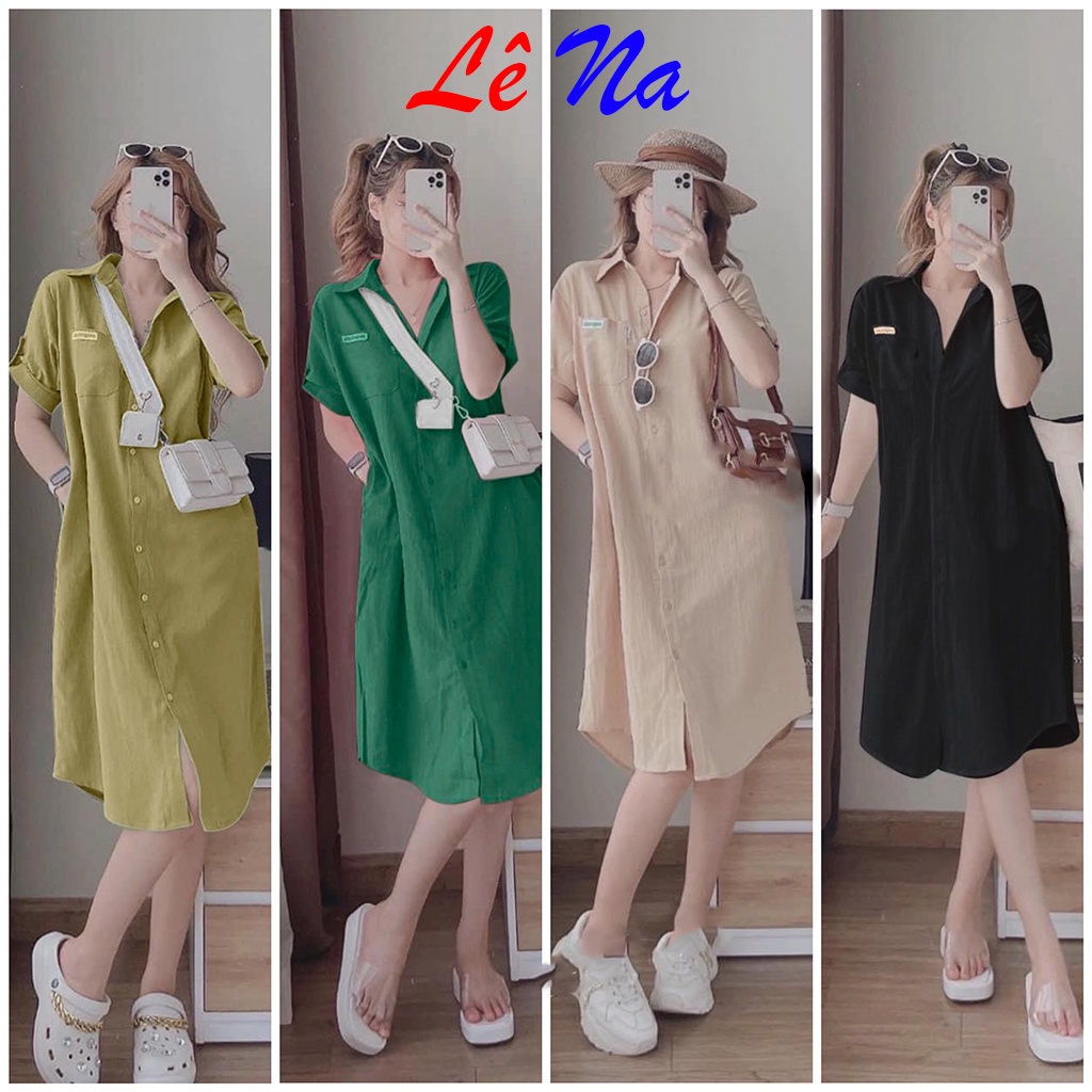Váy Suông Vạt Đuôi Tôm SV30