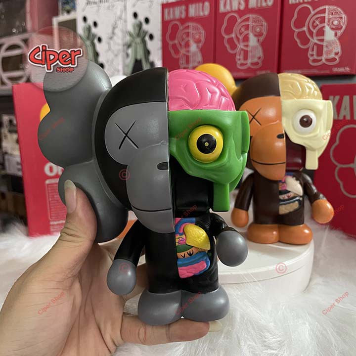 Mô hình Kaws Milo Giải Phẫu - Mad Kaws Mặt Khỉ - Figure Mad Kaws