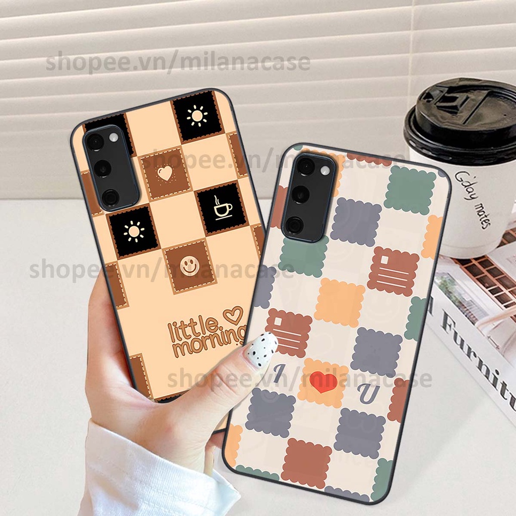 Ốp Samsung S20 Fe caro họa tiết nhiều màu sắc siêu đẹp thời trang cá tính