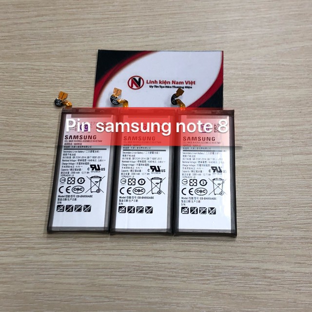 PIN ĐIỆN THOẠI SAMSUNG NOTE 8 - N950 - 3300mAh - BẢO HÀNH 3 THÁNG .