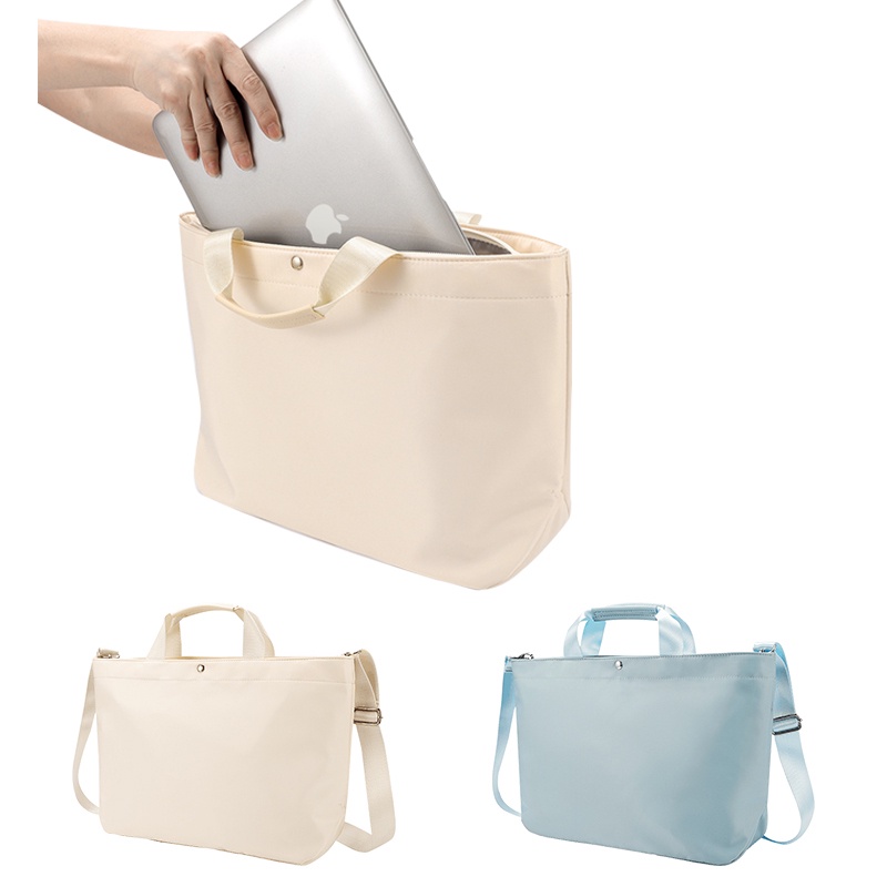 Túi Đựng Laptop 13.3 14 15.6 Inch Đeo Vai / Xách Tay Thời Trang Sức Chứa Lớn Cho Nữ