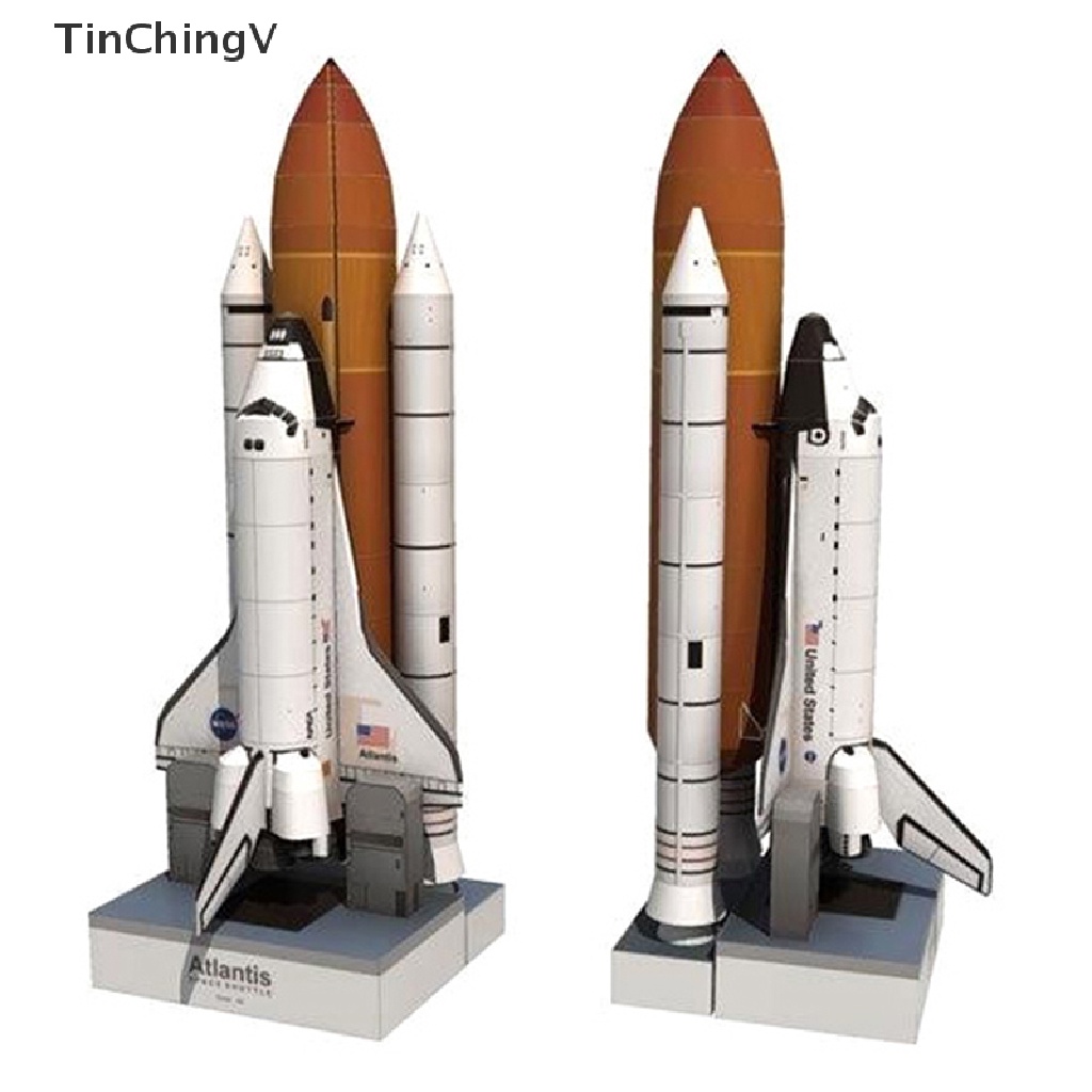Mô Hình Thẻ Xây Dựng Tàu Không Gian 3D Bằng Giấy Tỉ Lệ 1: 150