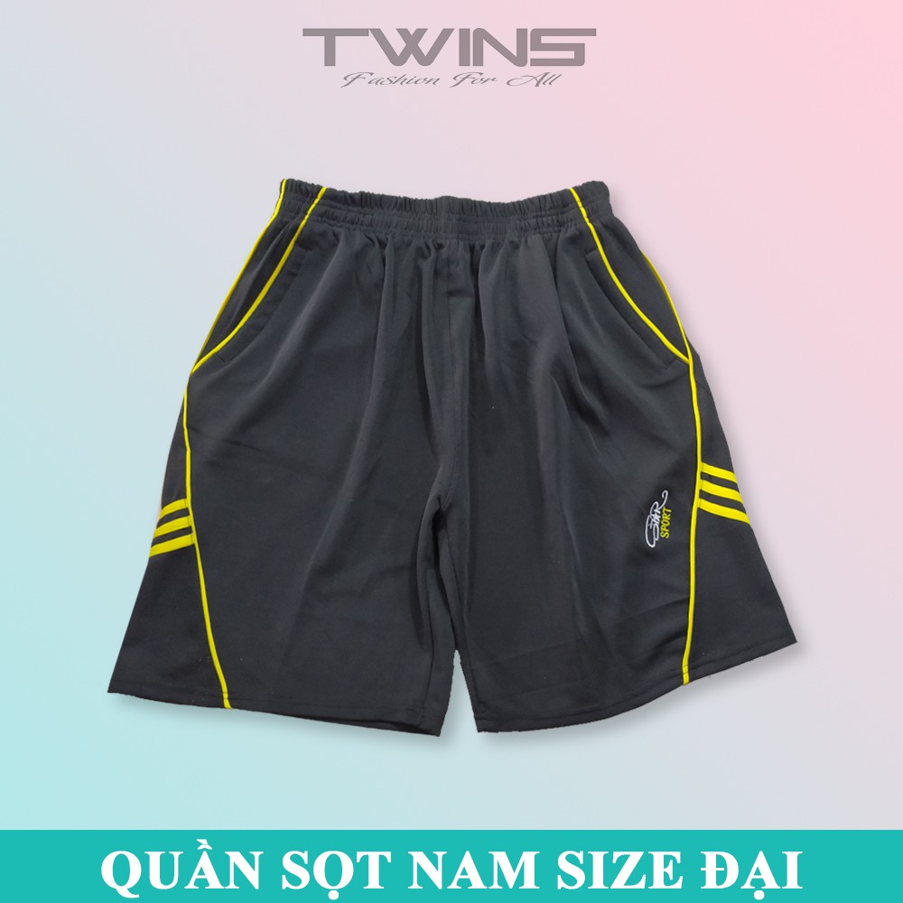 Quần short đùi nam thun thể thao bigsize 110kg lưng thun túi dây kéo mặc nhà mặc ngủ ngắn tới đầu gối bền đẹp thoải mái