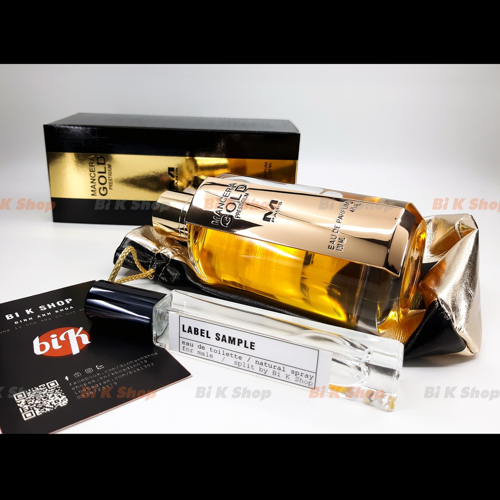 Bi K Shop - Nước hoa unisex Mancera Gold Prestigium [Mẫu thử] | BigBuy360 - bigbuy360.vn