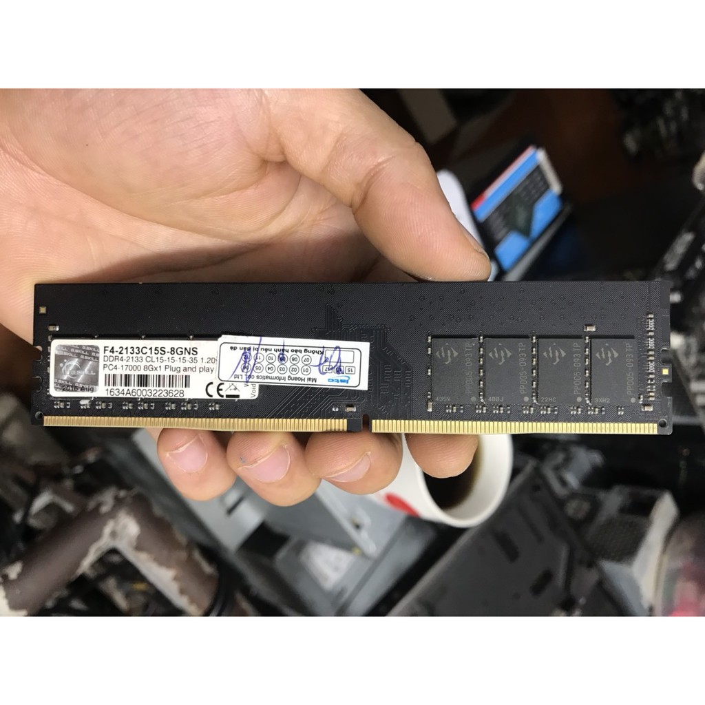 ram cho máy tính bàn 8gb ddr4 pc4 samsung Micron Reg Ecc Udimm Unbuffered Registered 2133 2400 pc all