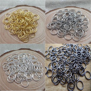 200 Vòng Tròn Inox 5Mm 6Mm Làm Trang Sức
