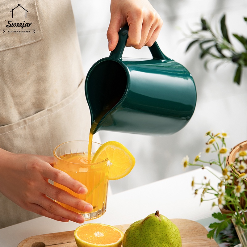 Ấm pha trà/ nước trái cây SWEEJAR làm từ gốm sứ 1094ml