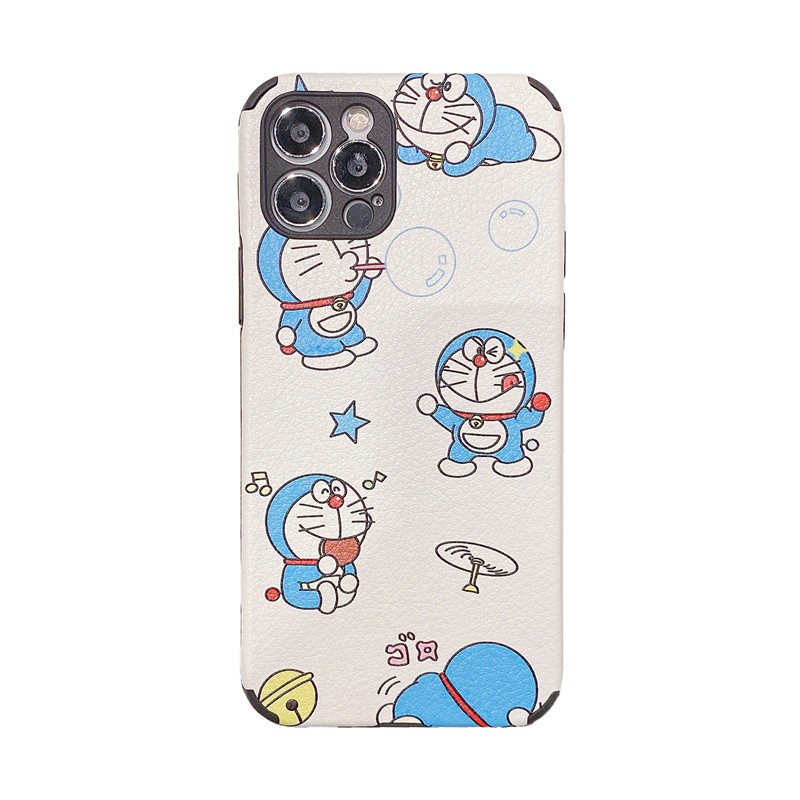 Ốp điện thoại lụa họa tiết doraemon cho Iphone 12 Pro Max 12 Mini 11 Pro Max Xs Max Xr 6 6s 7 8 Plus Redmi 8 Note 8 Pro | BigBuy360 - bigbuy360.vn
