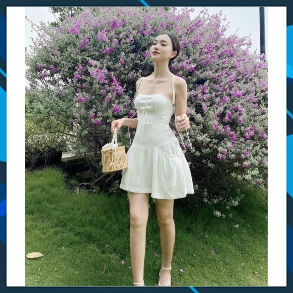 Đầm xòe nữ cá tính, đầm thời trang, kiểu dáng đẹp, đường may kỹ, hàng chuẩn đẹp bán shop, phom dưới 54kg . | BigBuy360 - bigbuy360.vn