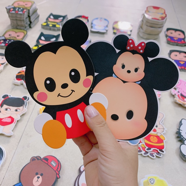 RẺ NHẤT SHOPEE - SET 5  BAO LÌ XÌ  MẪU HOẠT HÌNH -  BAO LÌ XÌ TẾT