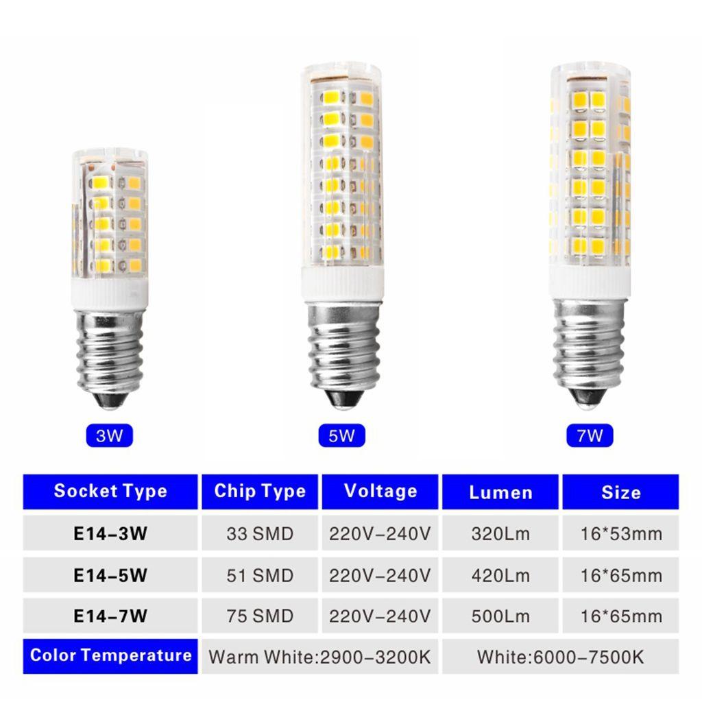 YIYU 1 Chiếc Bóng Đèn Hạt Bắp E14 33 / 51 / 75