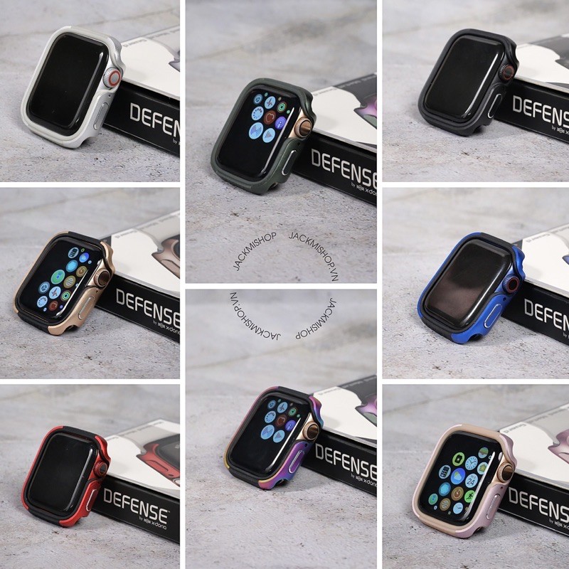 [CHÍNH HÃNG XDORIA] ỐP VIỀN DEFENSE EDGE XDORIA CHỐNG SỐC CHO APPLE WATCH SERIES 1=&gt;6