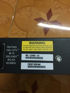 Bộ chia mạng Switch Cisco 2950 24 cổng