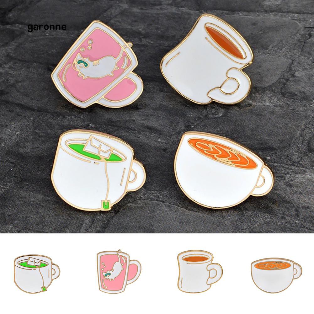 Set 4 Ghim Cài Áo Hoạt Hình Xinh Xắn
